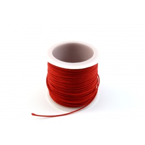 KNOTTING CORD 1MM RED